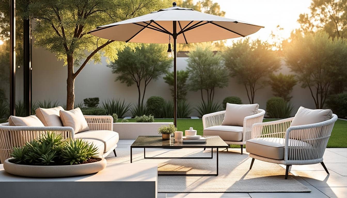 d&eacute;couvrez des astuces d'am&eacute;nagement ext&eacute;rieur pour agrandir visuellement votre espace et cr&eacute;er un jardin plus spacieux et accueillant.