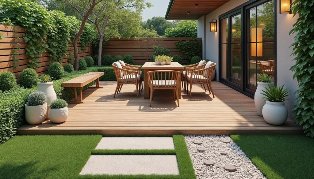 découvrez des solutions d'aménagement de terrasse sans dalle béton, avec des alternatives pratiques et esthétiques pour un extérieur unique et facile à installer.