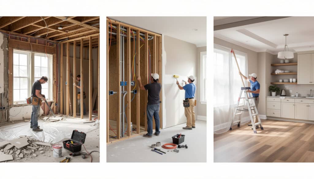 découvrez l'ordre des travaux essentiel pour une rénovation partielle réussie de votre maison, afin d'optimiser temps et budget tout en garantissant qualité et efficacité.