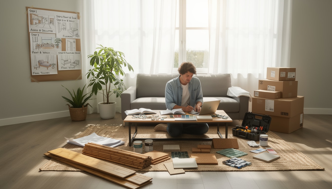 d&eacute;couvrez comment r&eacute;aliser la r&eacute;novation progressive de votre maison avec un budget limit&eacute;, en optimisant chaque &eacute;tape pour un r&eacute;sultat durable et &eacute;conomique.