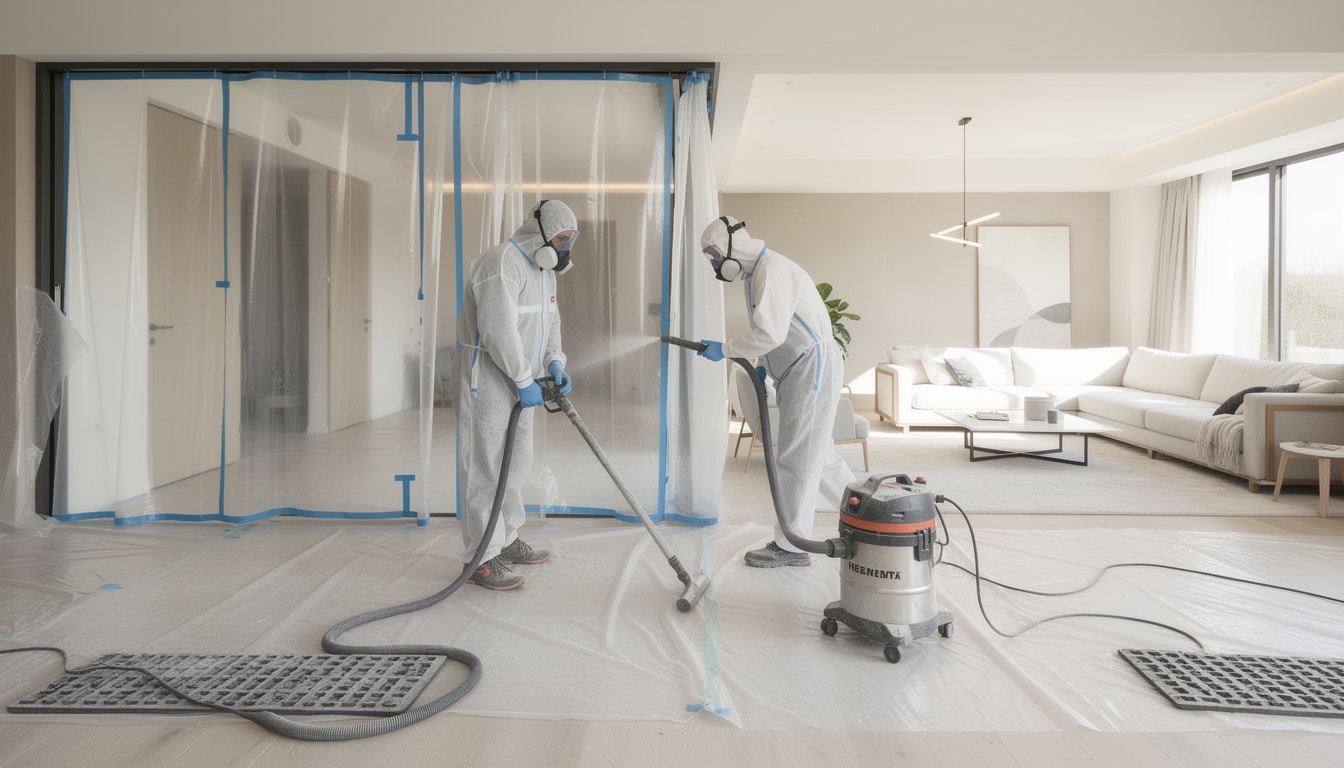 d&eacute;couvrez si les travaux int&eacute;rieurs sans poussi&egrave;re sont r&eacute;ellement r&eacute;alisables et comment minimiser la poussi&egrave;re lors de vos r&eacute;novations pour un int&eacute;rieur propre et sain.