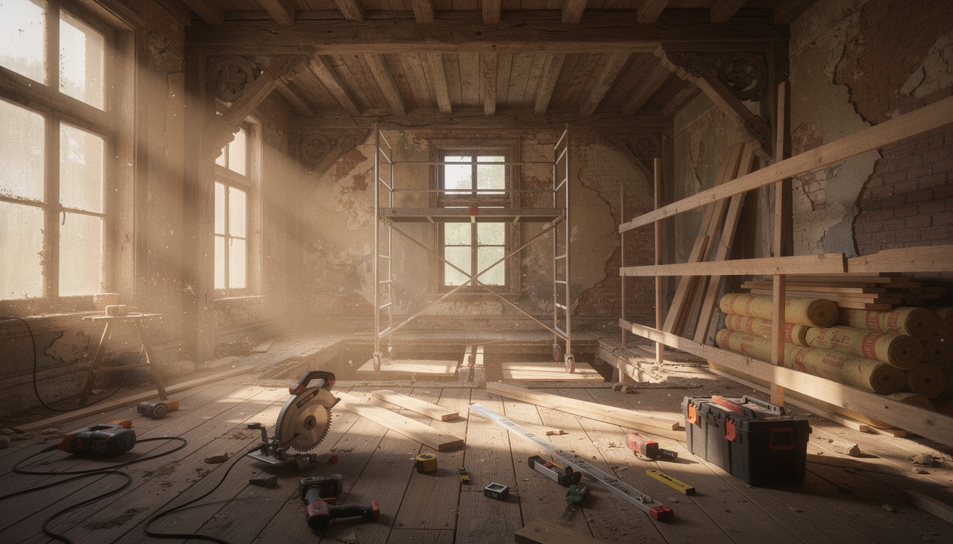 d&eacute;couvrez les pi&egrave;ges courants &agrave; &eacute;viter lors des travaux dans un logement ancien pour r&eacute;ussir votre r&eacute;novation en toute s&eacute;r&eacute;nit&eacute;.