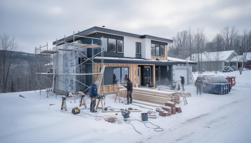 découvrez les avantages et contraintes des travaux maison en hiver pour bien préparer vos projets de rénovation en saison froide.