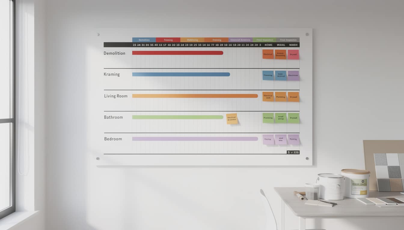 d&eacute;couvrez pourquoi les travaux de maison d&eacute;passent souvent les d&eacute;lais pr&eacute;vus et comment mieux g&eacute;rer ces impr&eacute;vus pour vos projets de r&eacute;novation.
