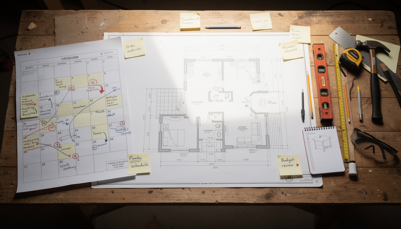 d&eacute;couvrez les signes r&eacute;v&eacute;lateurs d'une mauvaise planification des travaux de maison et apprenez pourquoi il est crucial de tout revoir pour &eacute;viter des erreurs co&ucirc;teuses.