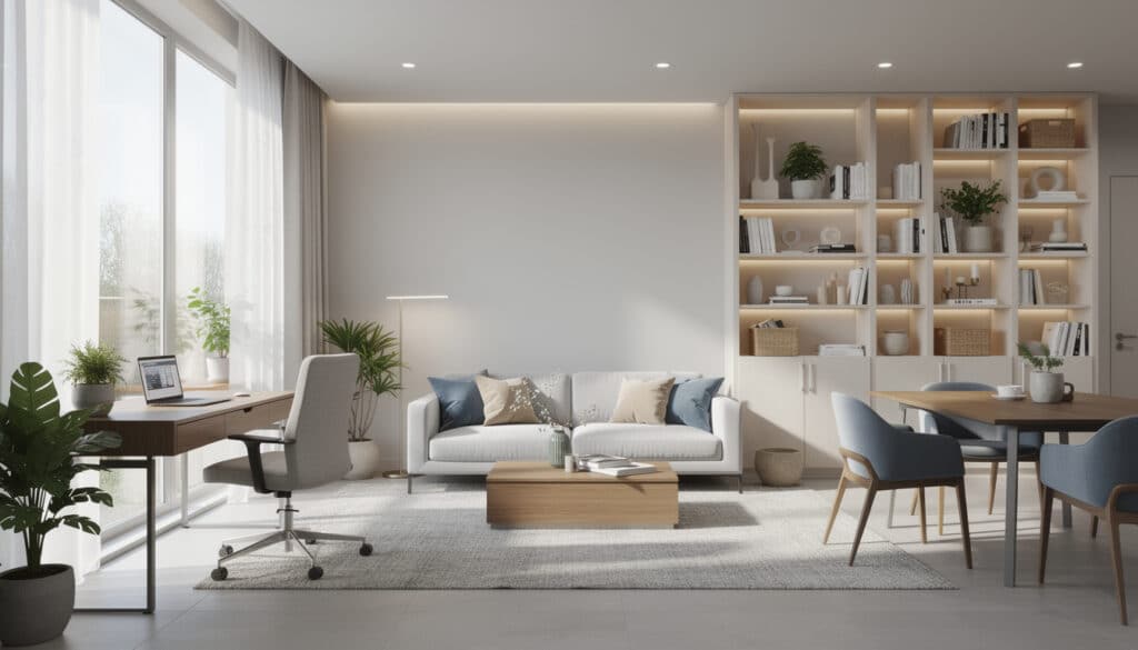 découvrez nos conseils pratiques pour aménager une pièce multifonction et optimiser votre espace intérieur avec style et fonctionnalité.