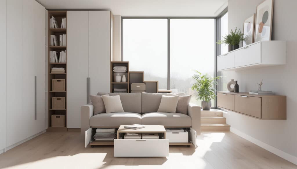 découvrez des astuces d'aménagement maison pour optimiser l'espace et créer des solutions de rangement efficaces lorsque vous manquez de place.