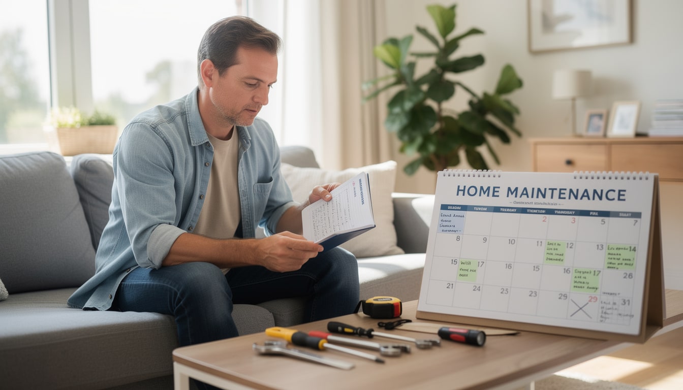 d&eacute;couvrez une checklist annuelle simple pour l'entretien de votre maison, afin de garder votre logement en parfait &eacute;tat tout au long de l'ann&eacute;e.