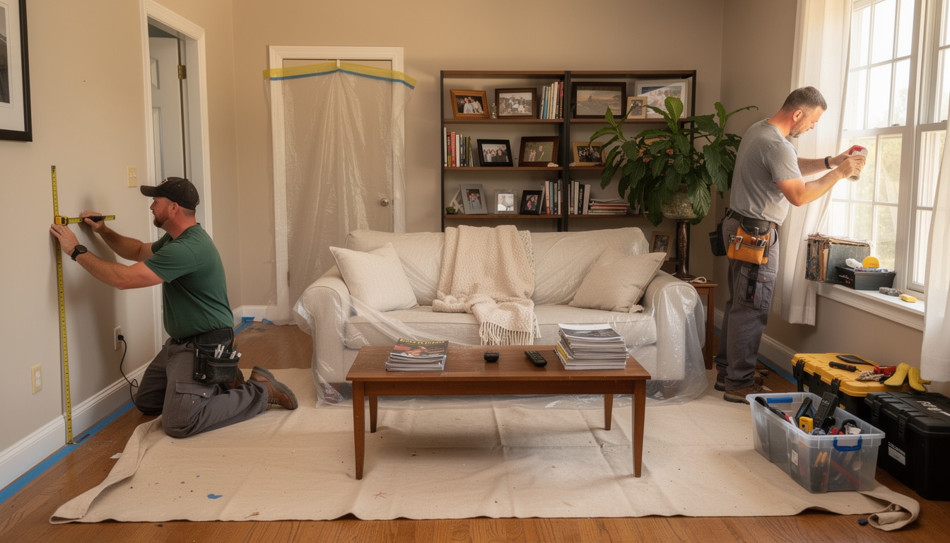 d&eacute;couvrez comment r&eacute;aliser des travaux dans une maison occup&eacute;e sans interrompre le quotidien, en optimisant l'organisation et en minimisant les d&eacute;sagr&eacute;ments pour tous.