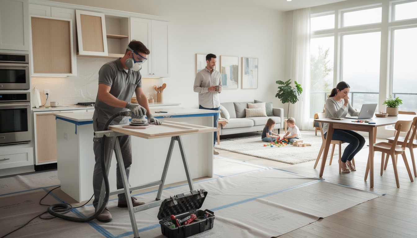 découvrez comment effectuer des travaux dans une maison occupée sans perturber le quotidien, grâce à des conseils pratiques et une organisation efficace.
