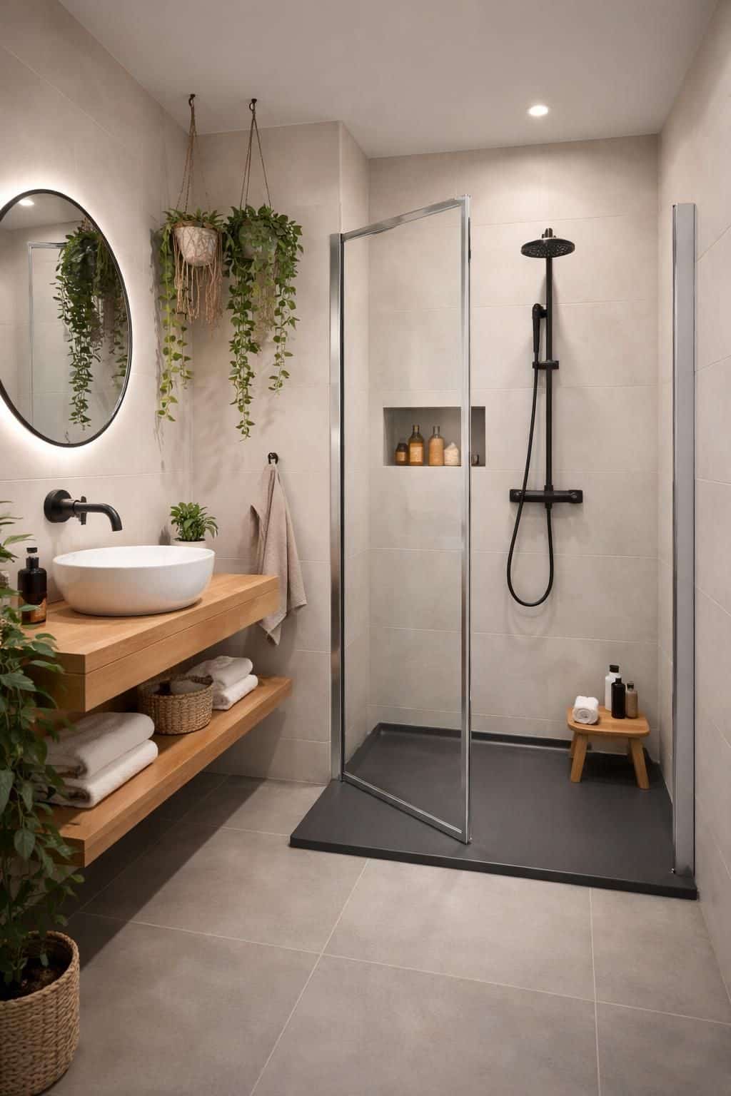 d&eacute;couvrez comment r&eacute;nover efficacement une petite salle de bain en modernisant uniquement la douche, pour un espace plus fonctionnel et esth&eacute;tique sans gros travaux.