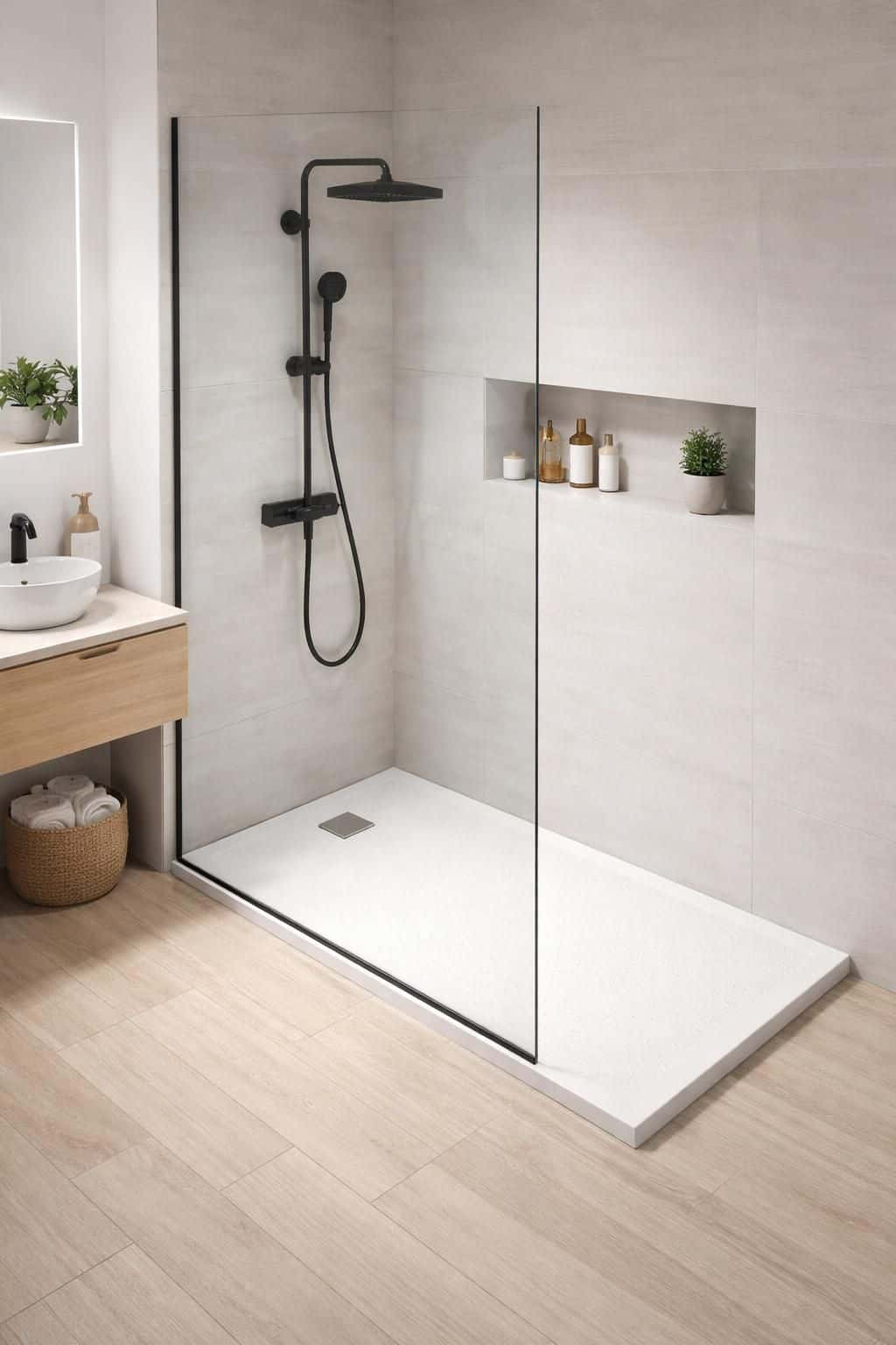 découvrez comment choisir le receveur idéal pour rénover une douche dans une salle de bain étroite, alliant praticité, design et optimisation de l'espace.