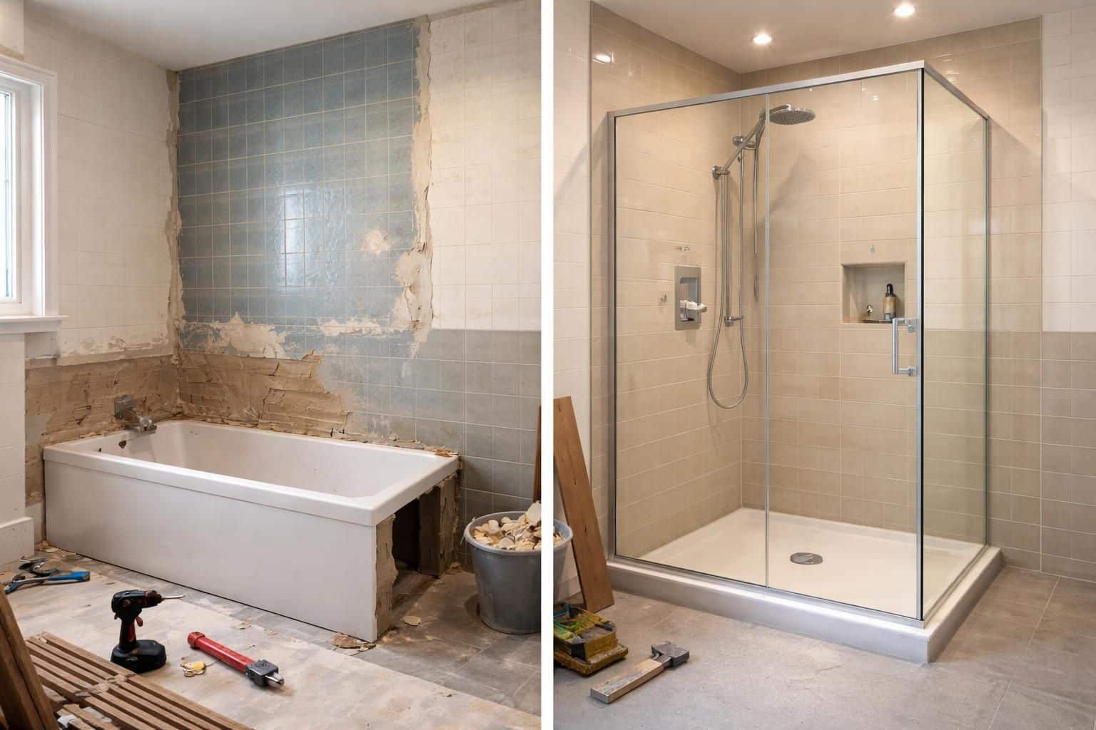 découvrez les étapes essentielles et les travaux à prévoir pour remplacer une baignoire par une douche dans votre salle de bain, afin d'optimiser l'espace et moderniser votre intérieur.