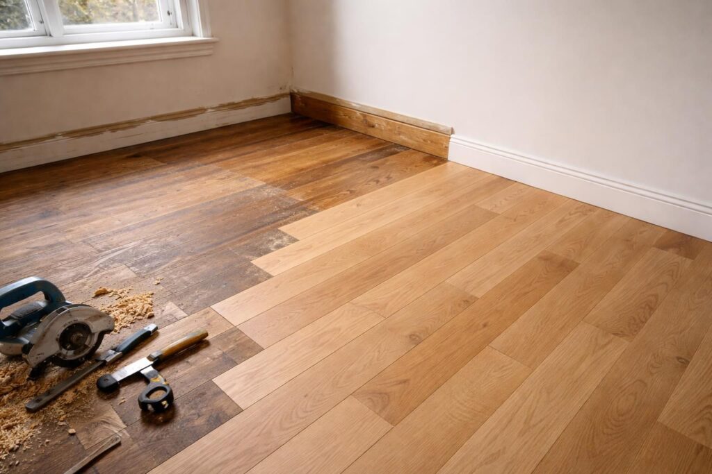 découvrez si vous devez refaire les plinthes en même temps que le sol lors de la rénovation d'une chambre et nos conseils pour un résultat harmonieux.