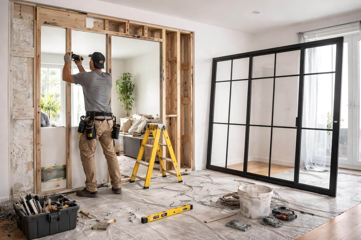 découvrez les étapes essentielles pour remplacer une verrière intérieure et les travaux à prévoir sur une cloison existante afin d'aménager votre espace avec style et fonctionnalité.