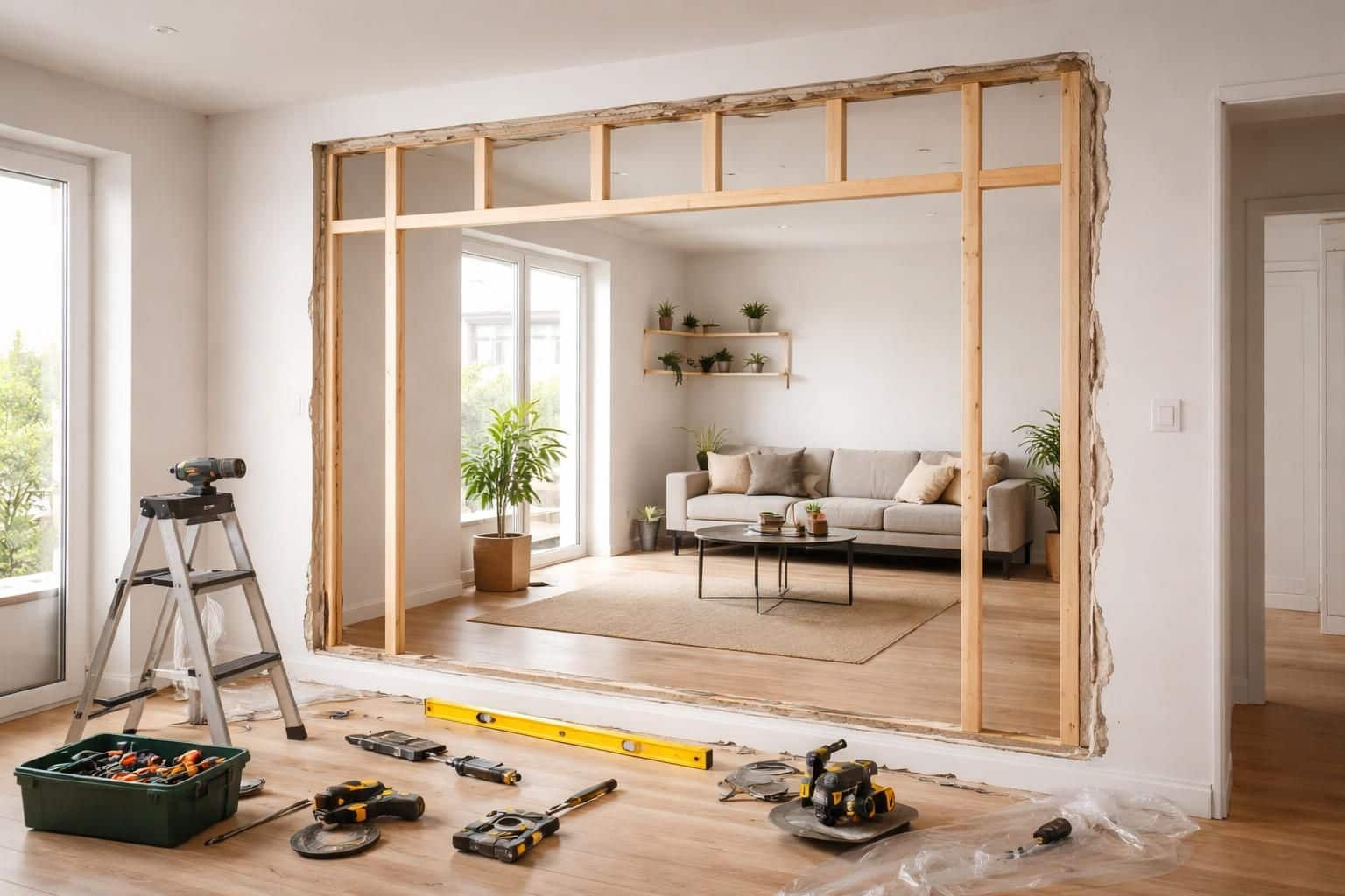 d&eacute;couvrez les &eacute;tapes essentielles pour remplacer une verri&egrave;re int&eacute;rieure sur une cloison existante, les travaux &agrave; pr&eacute;voir et les conseils pour r&eacute;ussir votre projet de r&eacute;novation.
