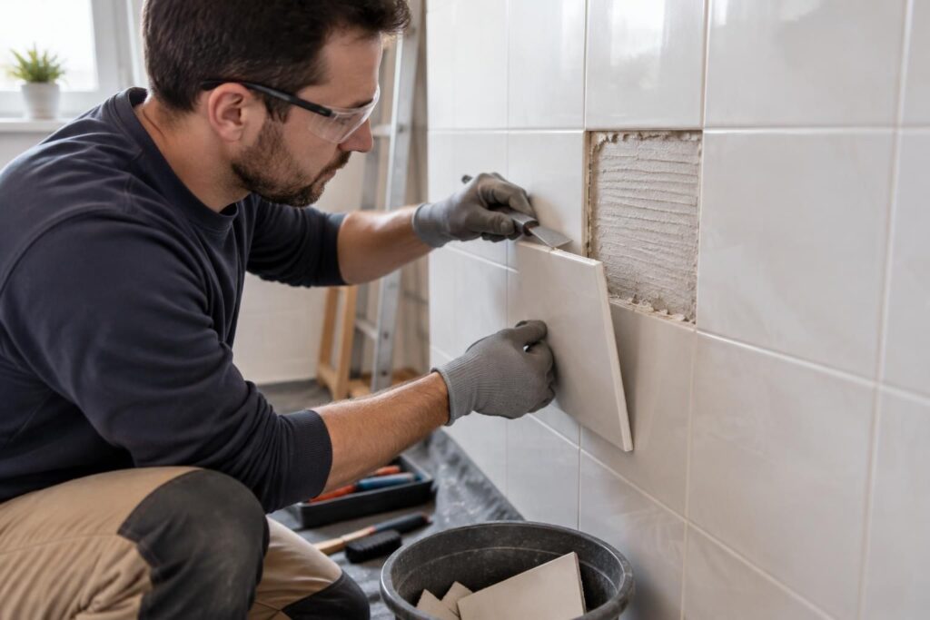 découvrez comment remplacer une faïence murale proprement, étape par étape, pour préserver la cloison et éviter les dégâts lors de la dépose.
